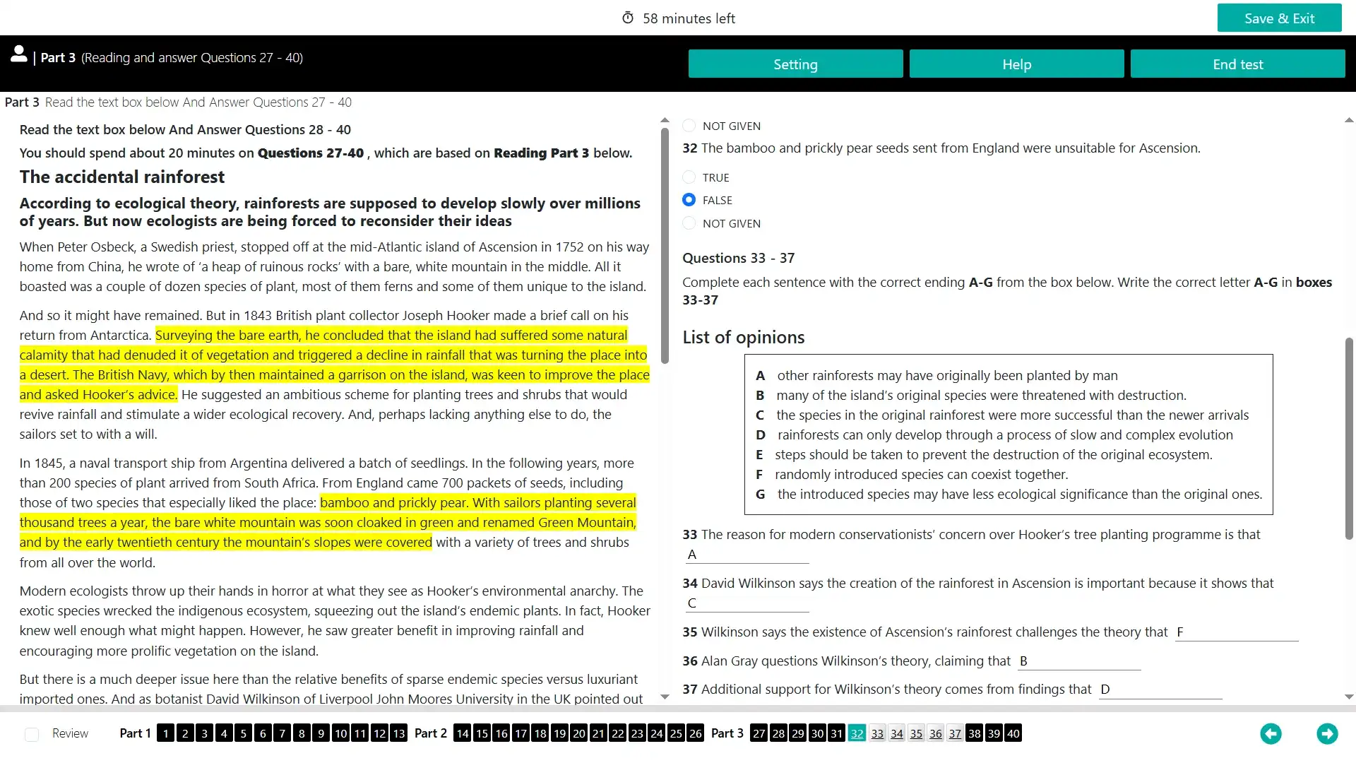 CD IELTS Practice test online